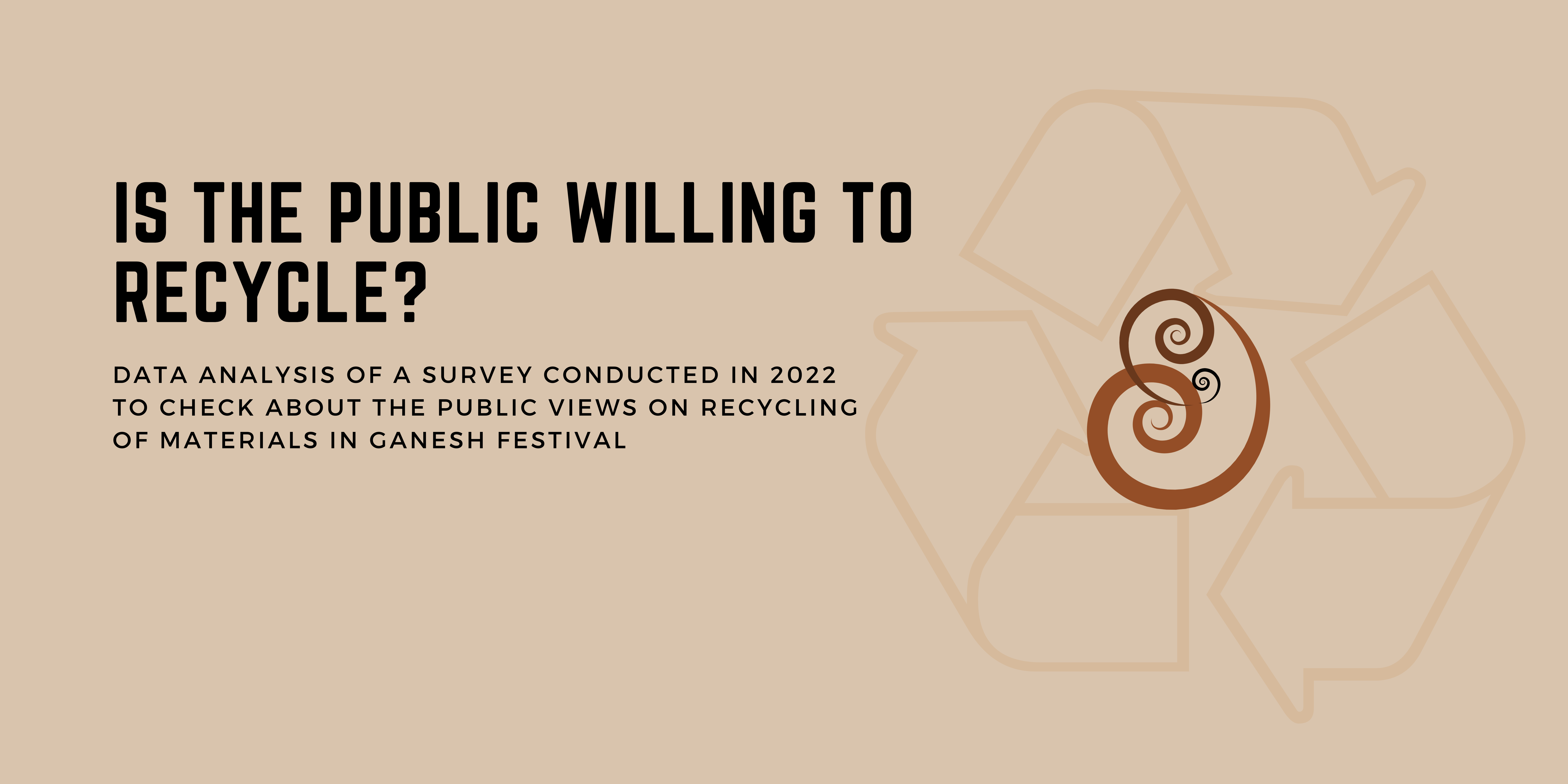 NEW ! Data analysis of a survey done to gauge public awareness and willingness to recycle in 2022 Click on the image to read the results. 