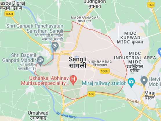 Sangli map