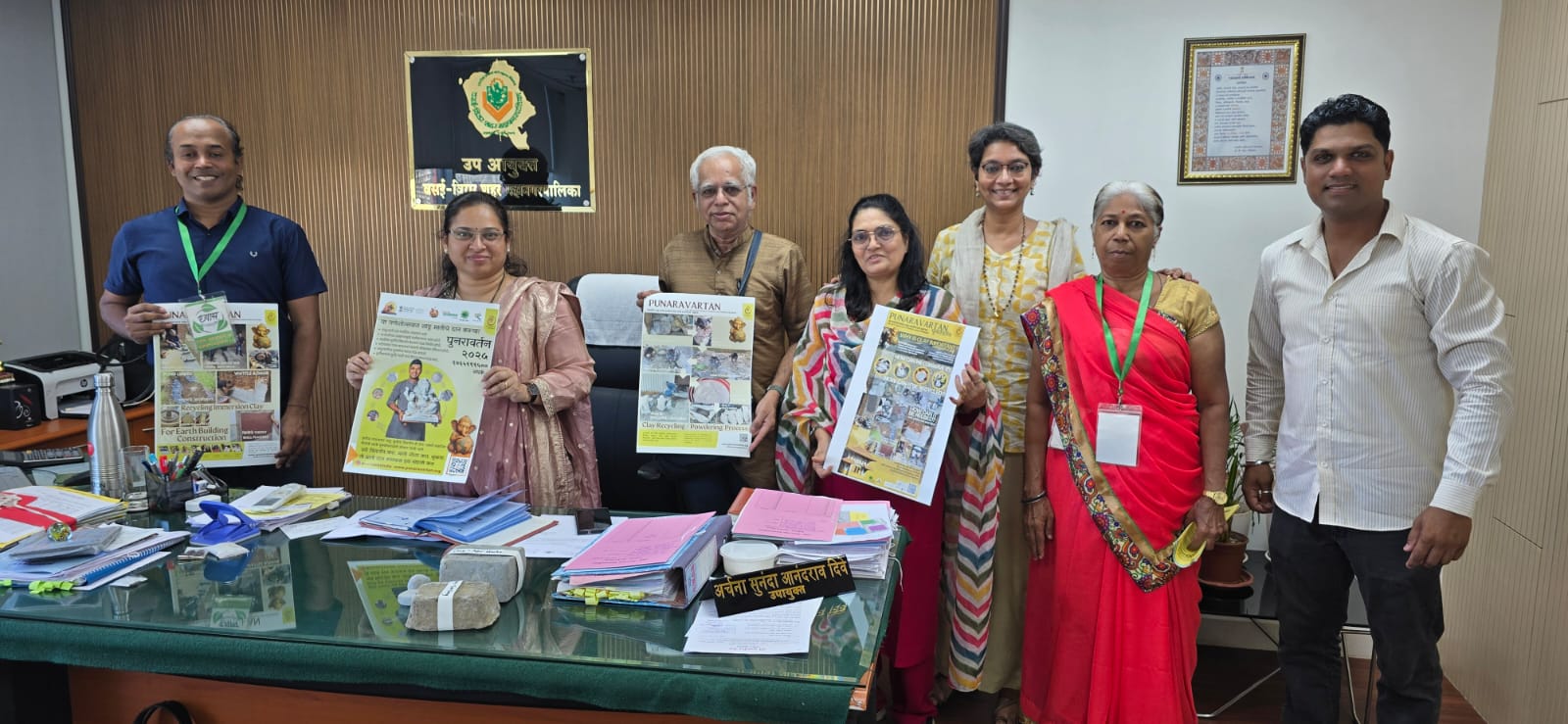 Meeting with Add Municipal Commissioner Smt Archana Dive